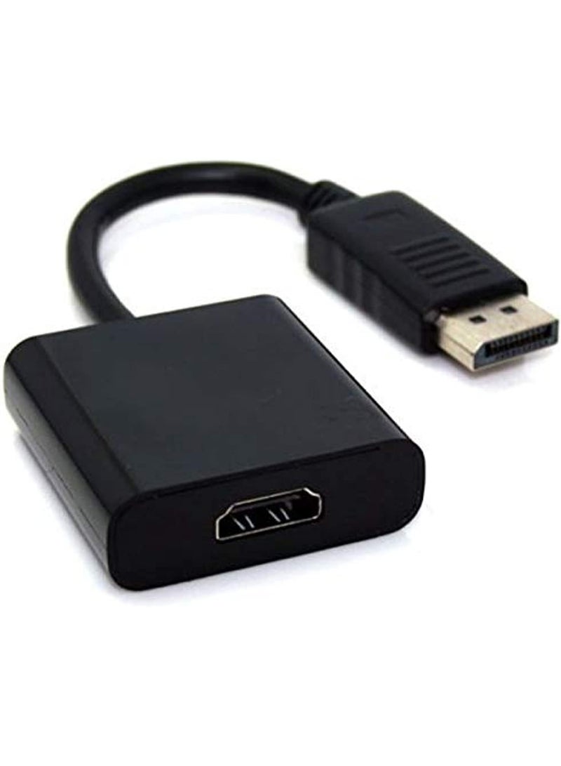 سالاب محول كابل DisplayPort ذكر إلى HDMI أنثى لأجهزة الكمبيوتر المحمولة HP وDELL - Image 1
